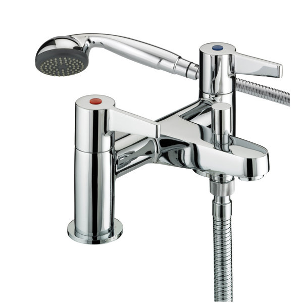 Bristan Deck Mounted Bath Shower Mixer Wayfair.co.uk